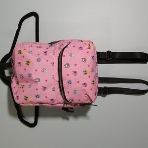 Animal Crossing Nintendo Switch Pink Mini Backpack Overnight Travel Bag #1125